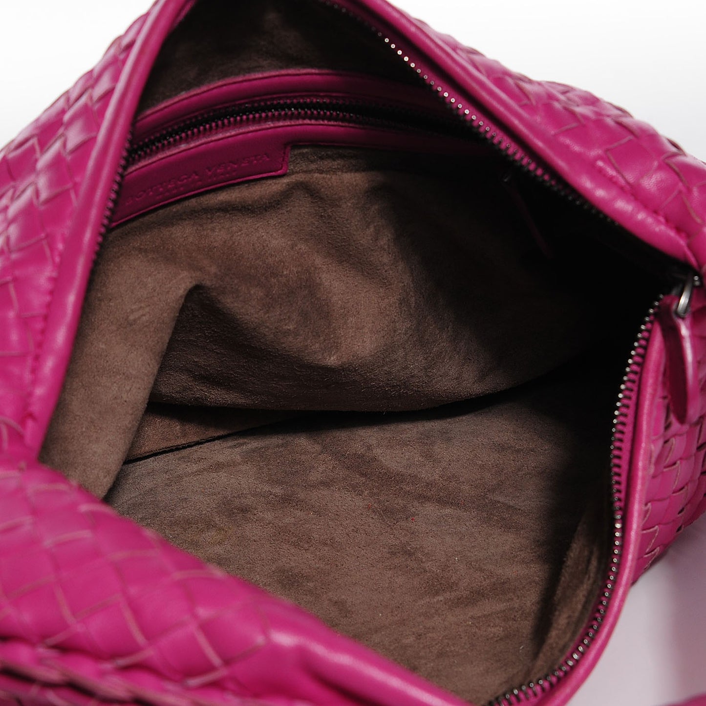 Nappa Intrecciato Medium Veneta Hobo Ametiste