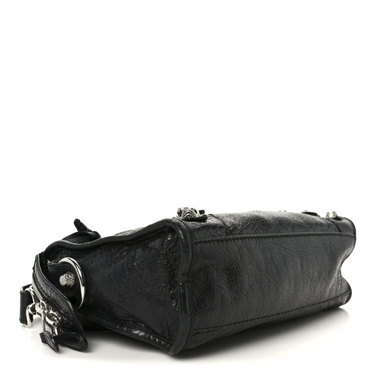 Agneau Giant 12 Silver Hardware Mini City Black