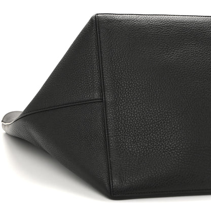 The Row Grained Calfskin Park Tote Three Black 8 of 9