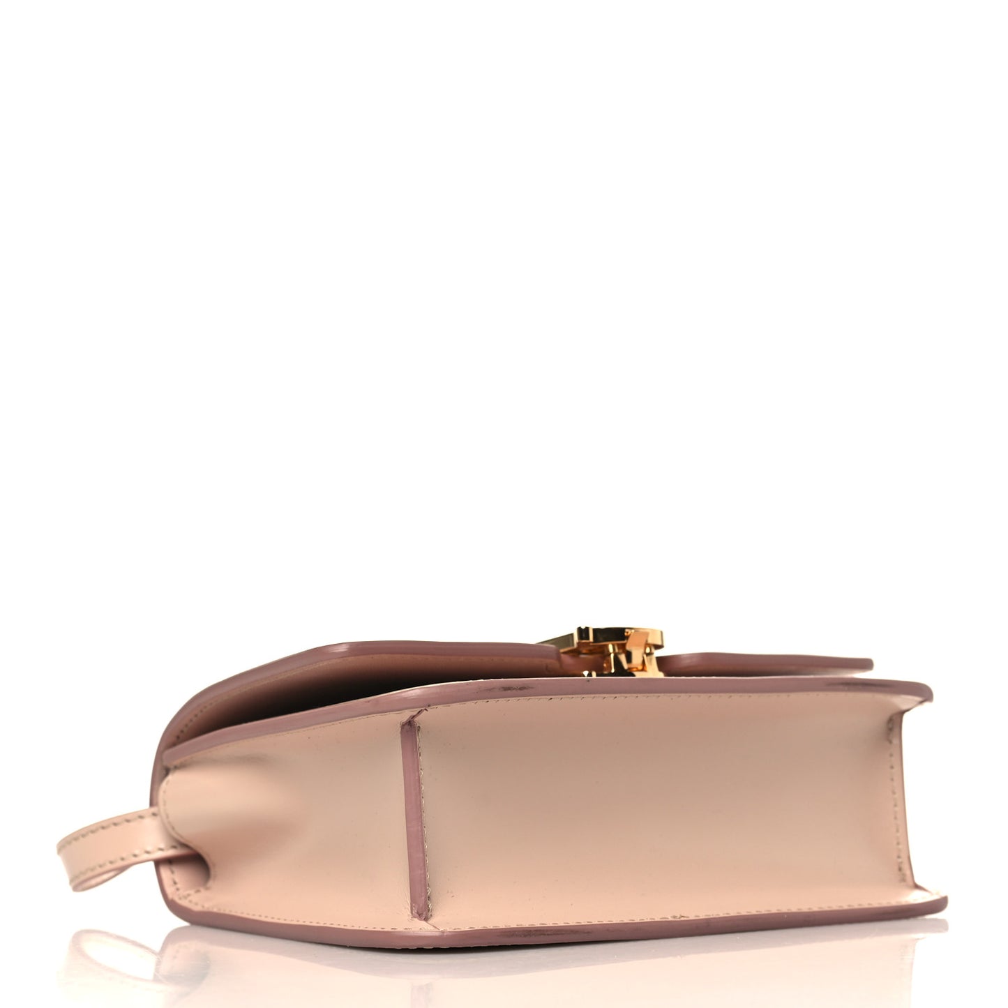 Calfskin Mini TB Bag Rose Beige