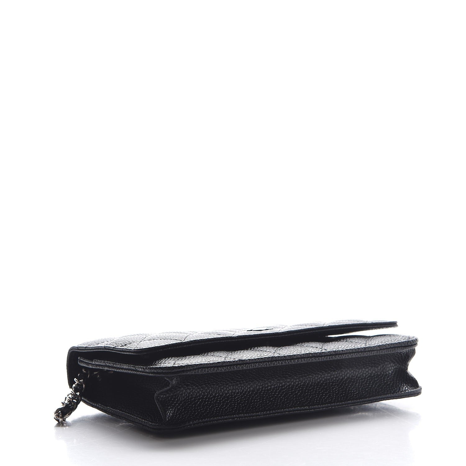 Chanel Caviar Quilted Wallet On Chain WOC Black 4 of 8