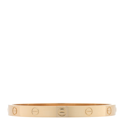 Cartier 18K Yellow Gold LOVE Bracelet 17 2 of 7