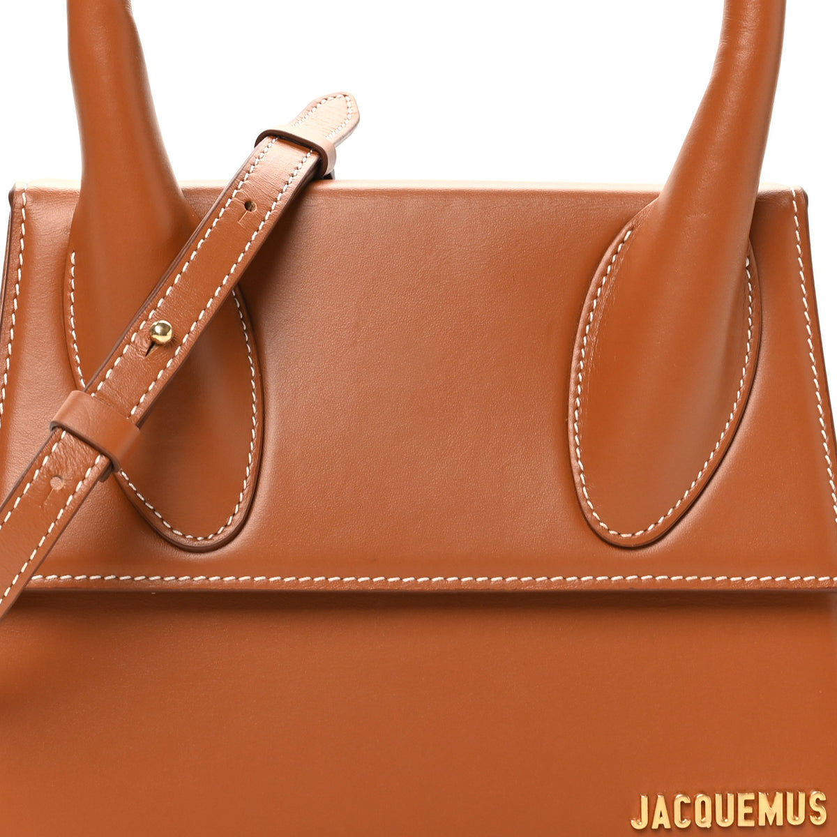 Smooth Calfskin Le Grand Chiquito Light Brown