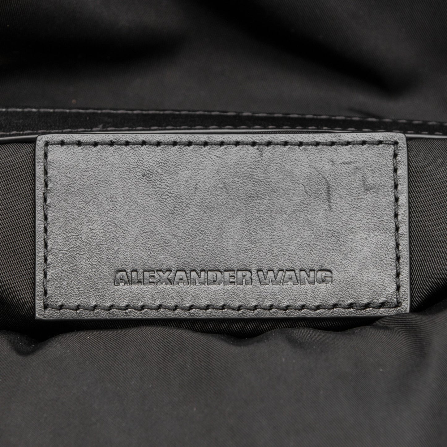 Pebbled Calfskin Small Emile Soft Black Rose Gold Hardware