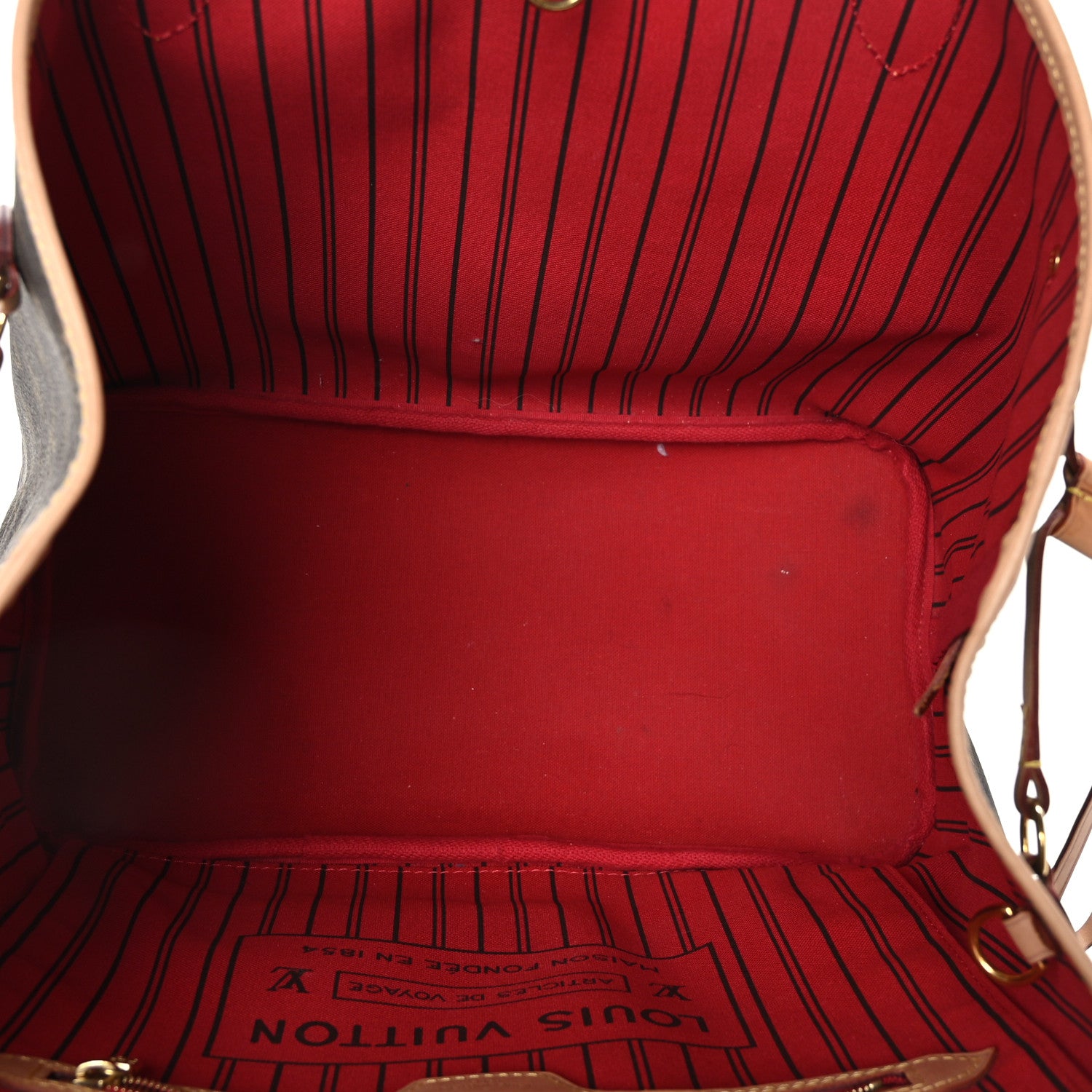 Louis Vuitton Monogram Neo Neverfull MM Cherry 4 of 9