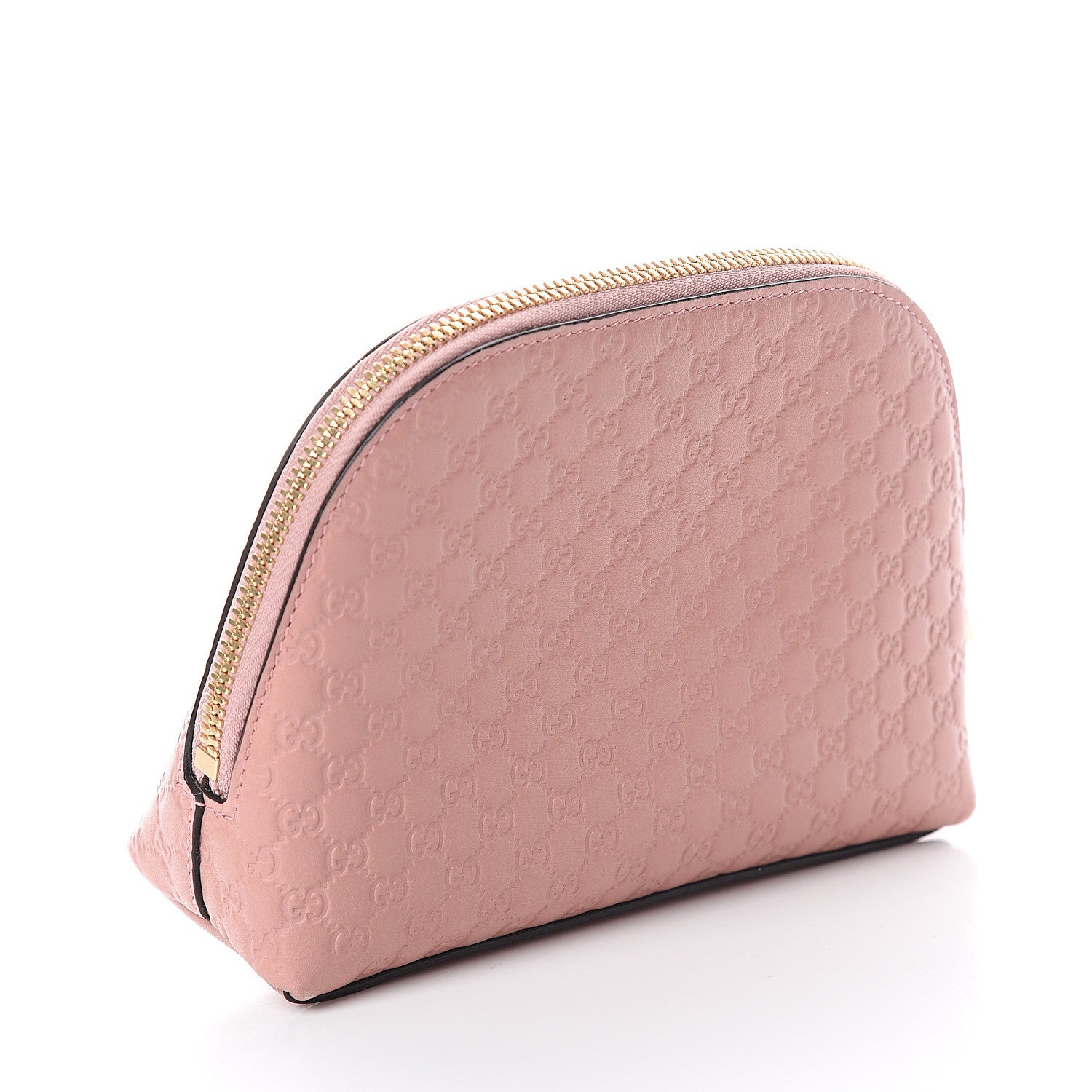 Gucci Microguccissima GG Pouch Cosmetic Case Soft Pink 2 of 8