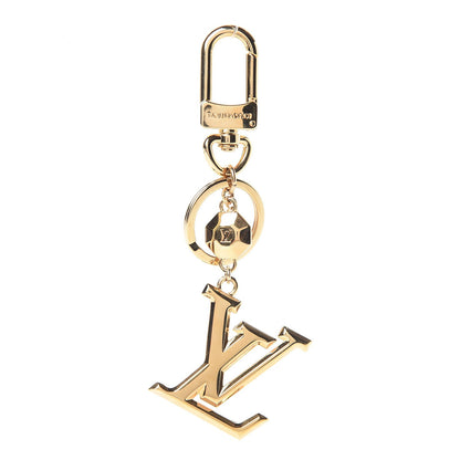 Louis Vuitton LV Facettes Bag Charm Key Holder Gold 1 of 4