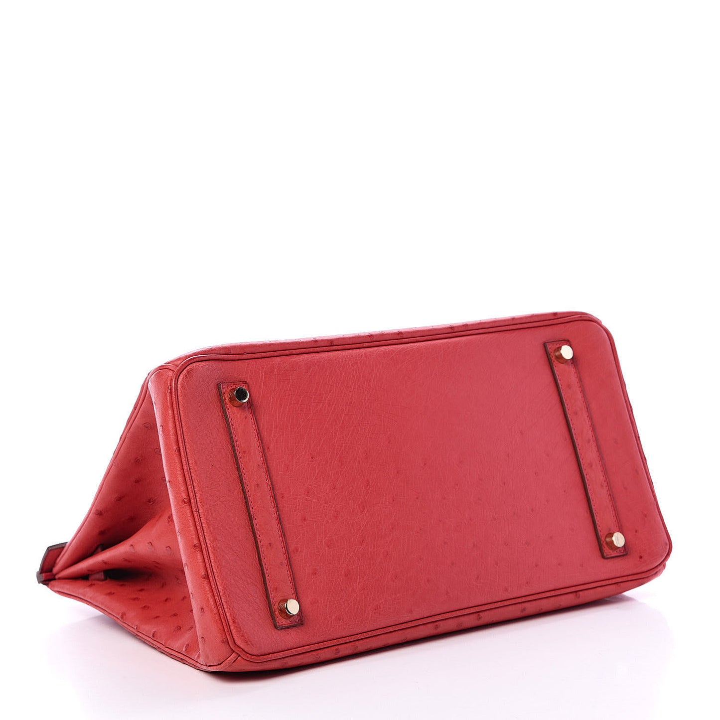 Ostrich Birkin 35 Rouge Vif