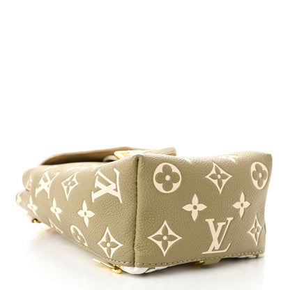 Louis Vuitton Empreinte Monogram Spring in the City Tiny Backpack Kaki Beige Cream 4 of 10