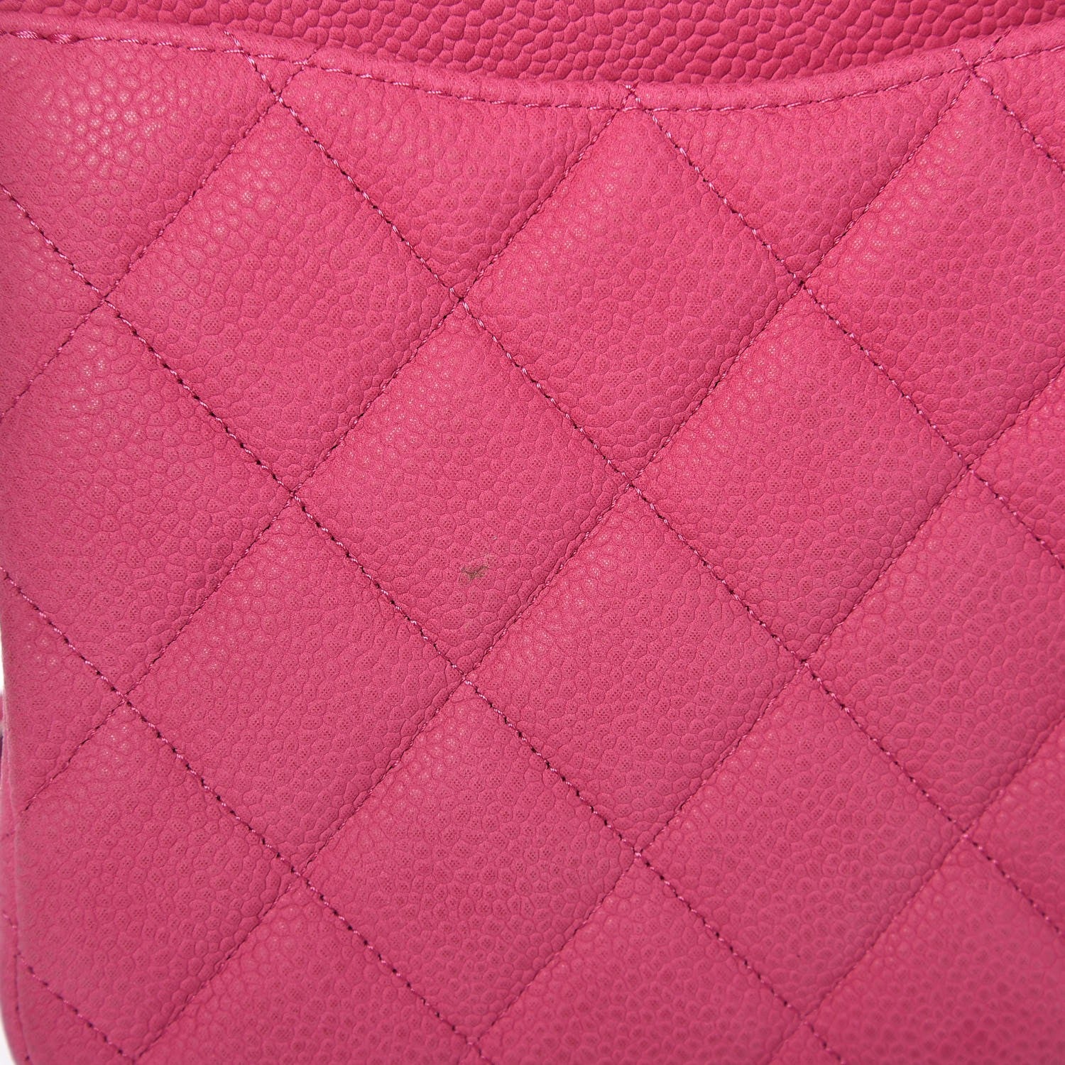 Chanel Iridescent Caviar Quilted Jumbo Double Flap Pink 21 of 29