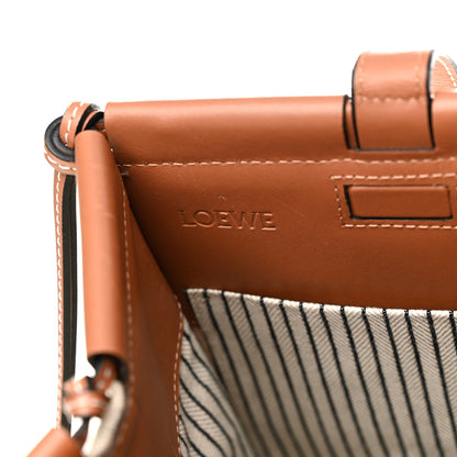 Loewe Canvas Calfskin Small Cushion Tote Beige 6 of 17