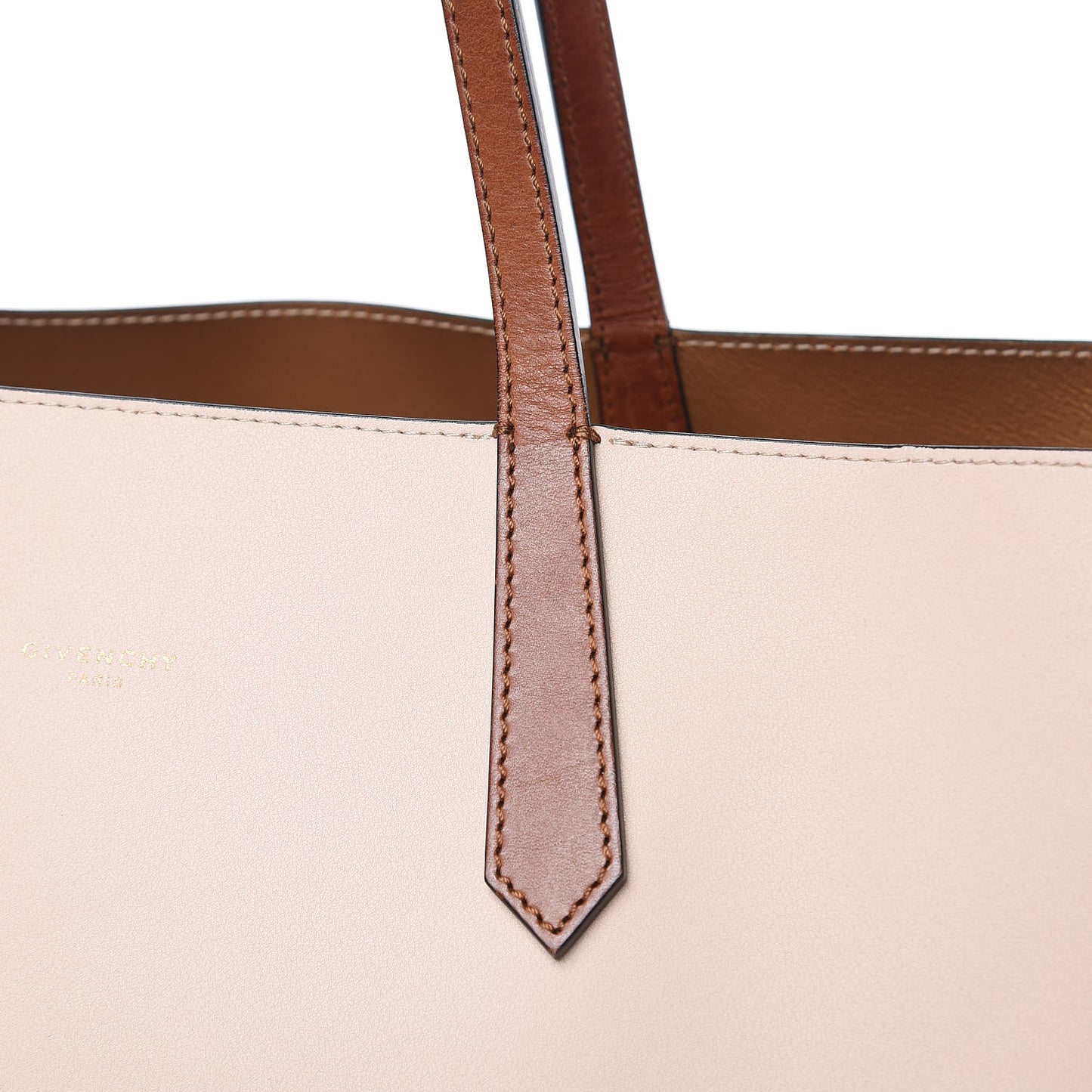 Calfskin Medium GV Shopper Tote Powder