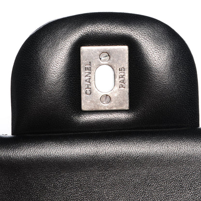 Chanel Lambskin Jumbo Double Flap Black 6 of 9