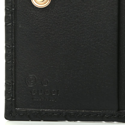 Gucci Microguccissima Snap Bi-Fold Wallet Black 6 of 7