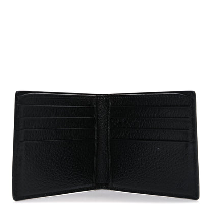 Gucci Calfskin Bee Bi-Fold Wallet Black 5 of 6