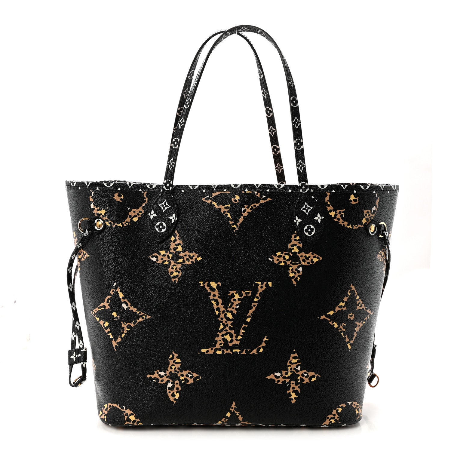 Louis Vuitton Monogram Giant Jungle Neverfull MM Black 1 of 9