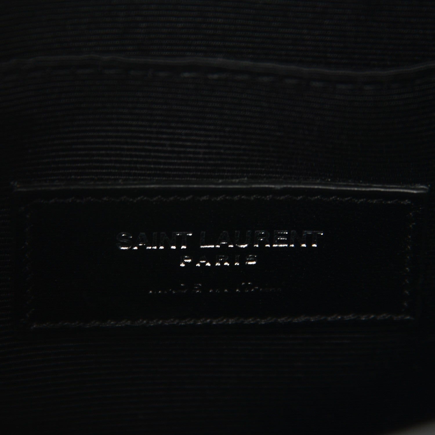 Saint Laurent Grained Calfskin Nano Sac De Jour Black 6 of 6