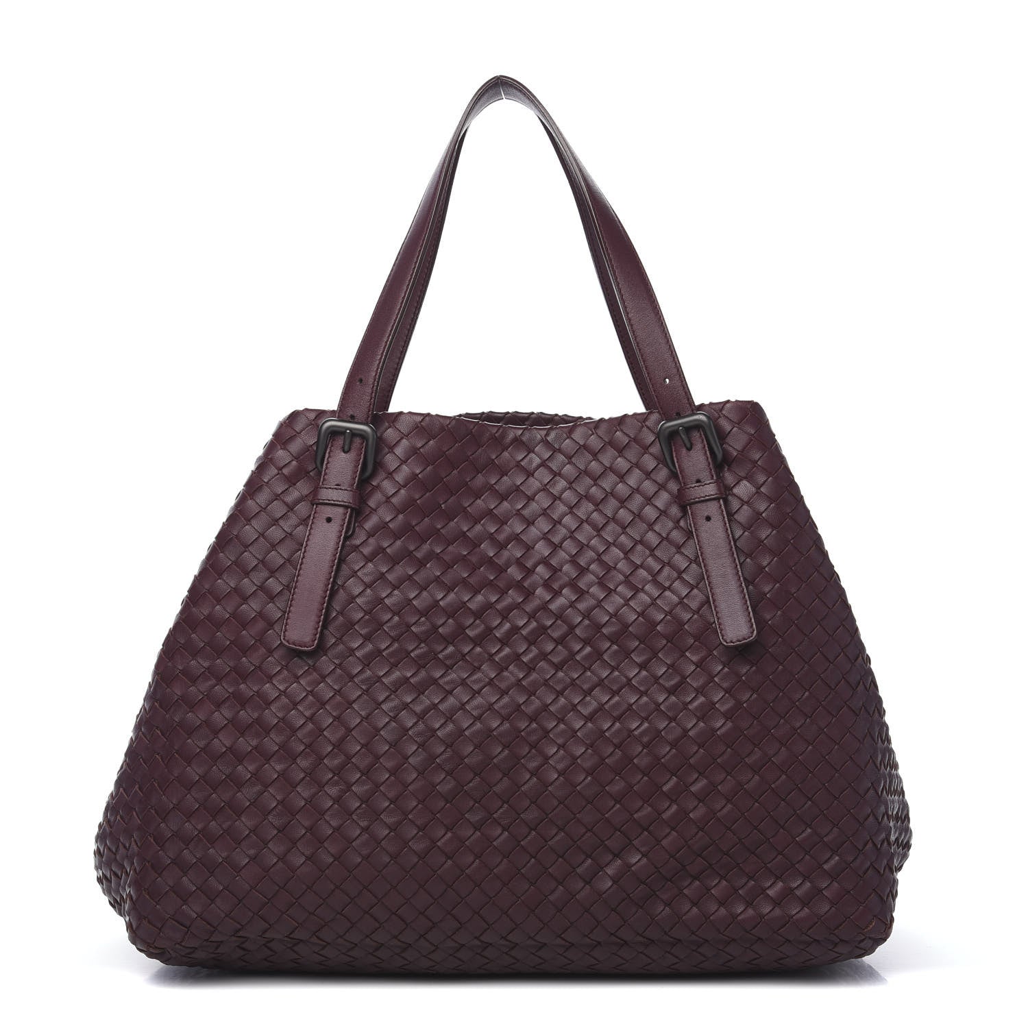 Bottega Veneta Nappa Intrecciato Large Cesta Tote Aubergine 1 of 8