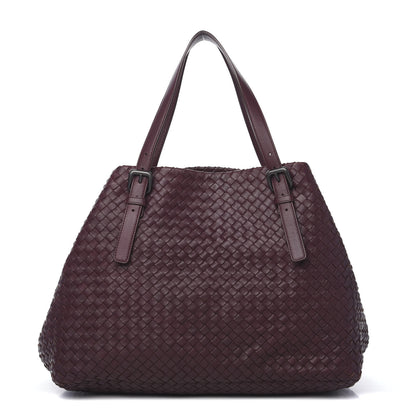 Bottega Veneta Nappa Intrecciato Large Cesta Tote Aubergine 1 of 8