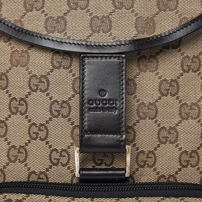 Gucci Monogram Flap Backpack Dark Brown 8 of 8