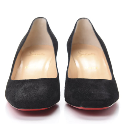 Christian Louboutin Veau Velours Donna Studs 55 Pumps 37 Black 2 of 9