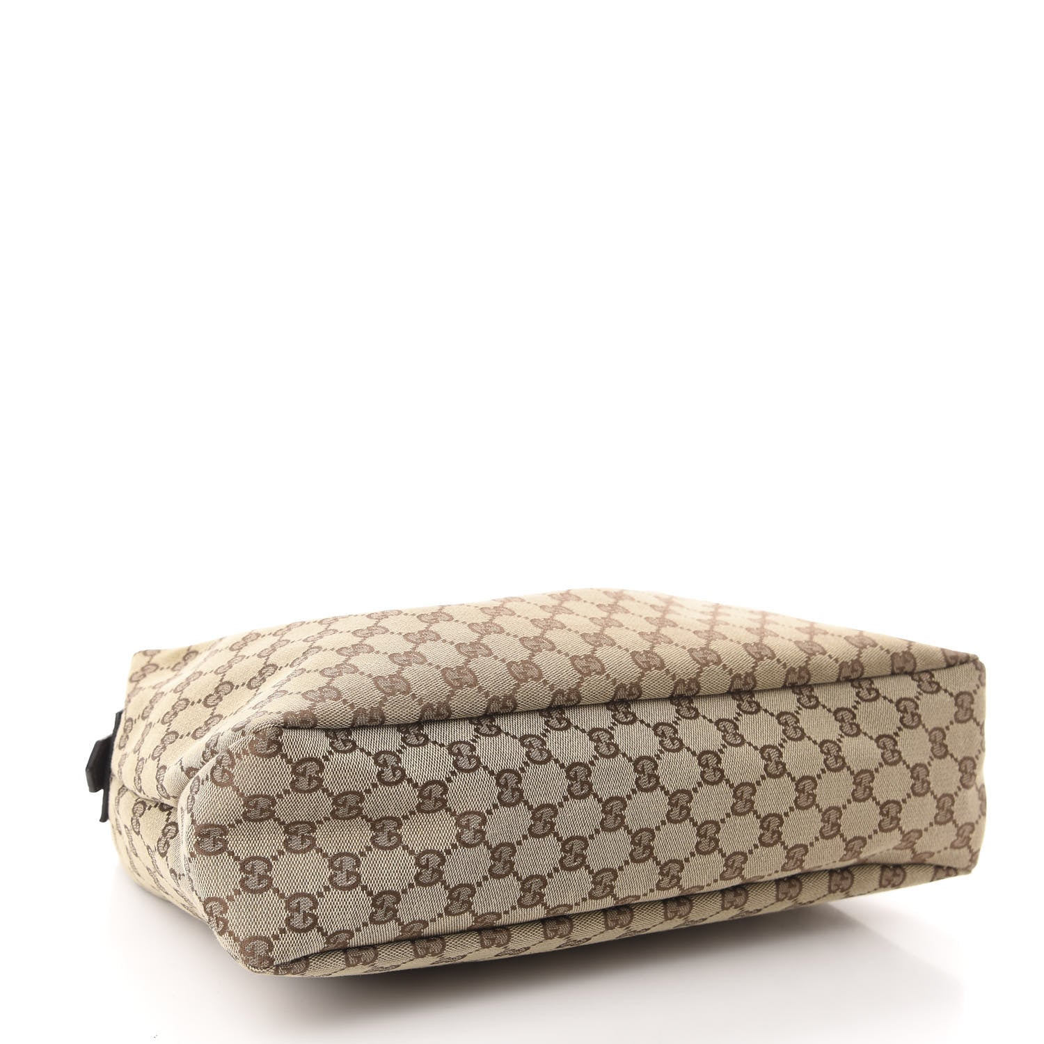 Gucci Monogram Medium Horsebit Chain Hobo Dark Brown 4 of 11