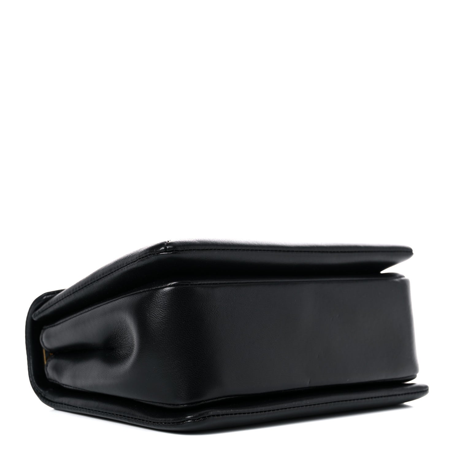 Valentino Garavani Nappa One Stud Chain Clutch Black 4 of 14