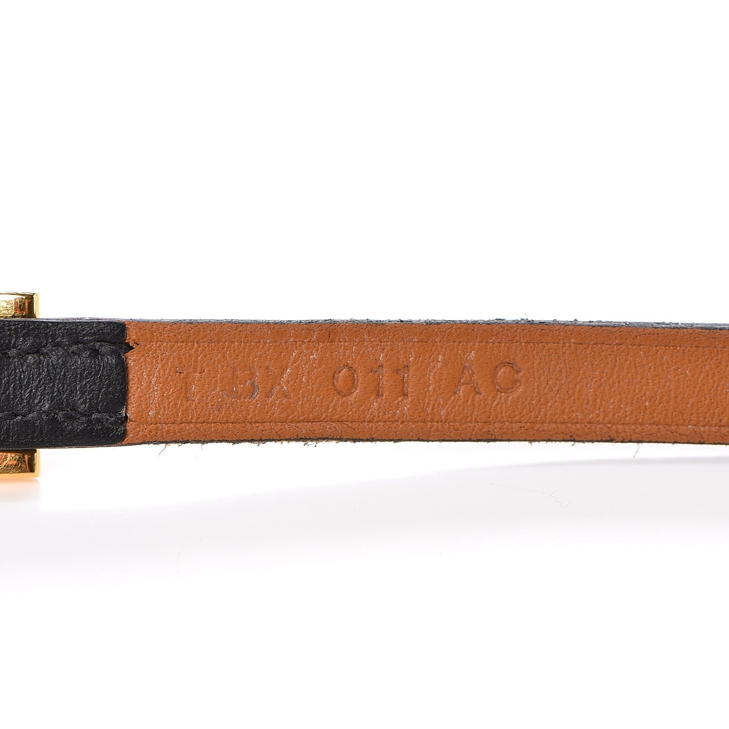 Hermes Chamonix Hapi Triple Wrap Bracelet S Black 3 of 5