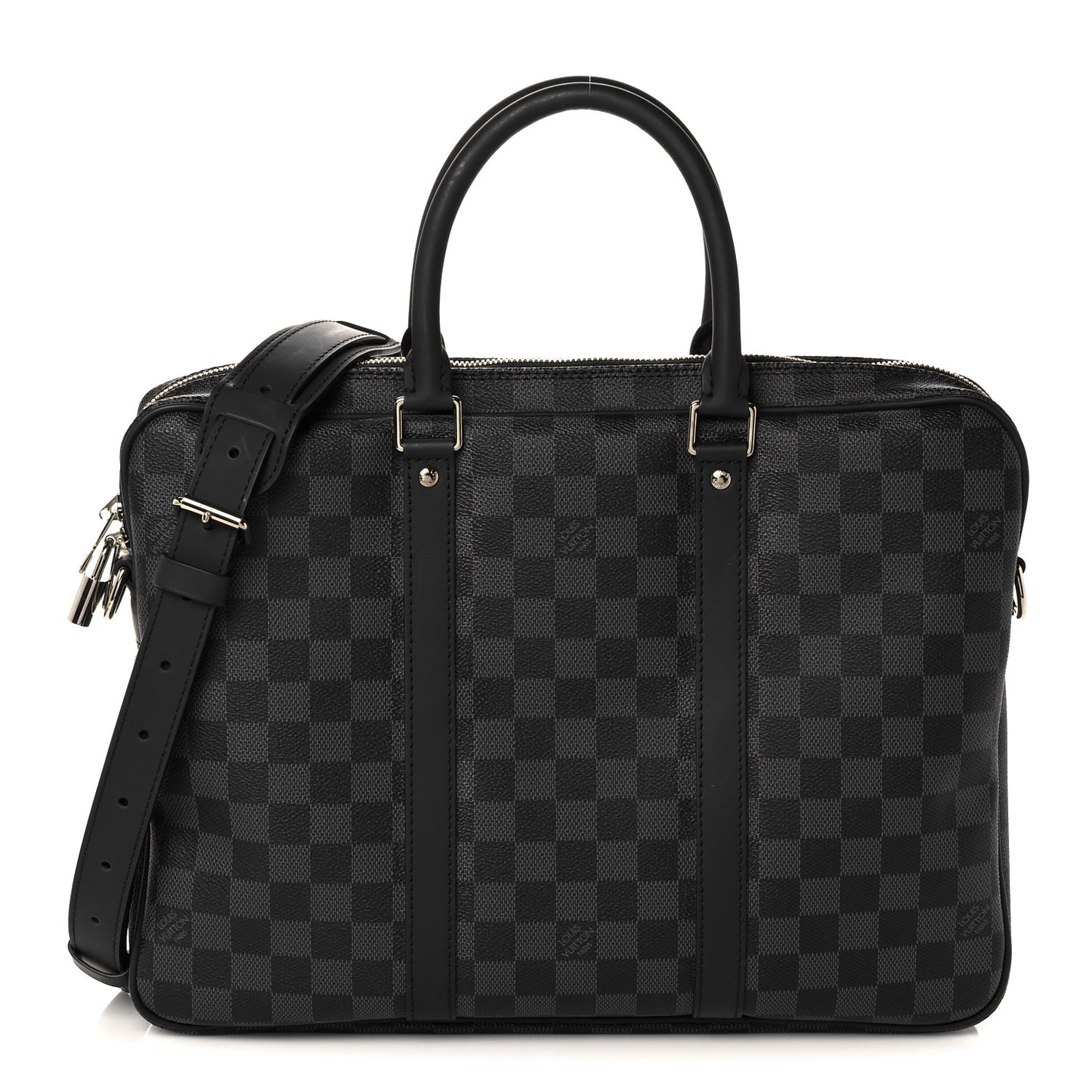 Damier Graphite Porte Documents Voyage PM