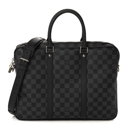 Louis Vuitton Damier Graphite Porte Documents Voyage PM 1 of 13