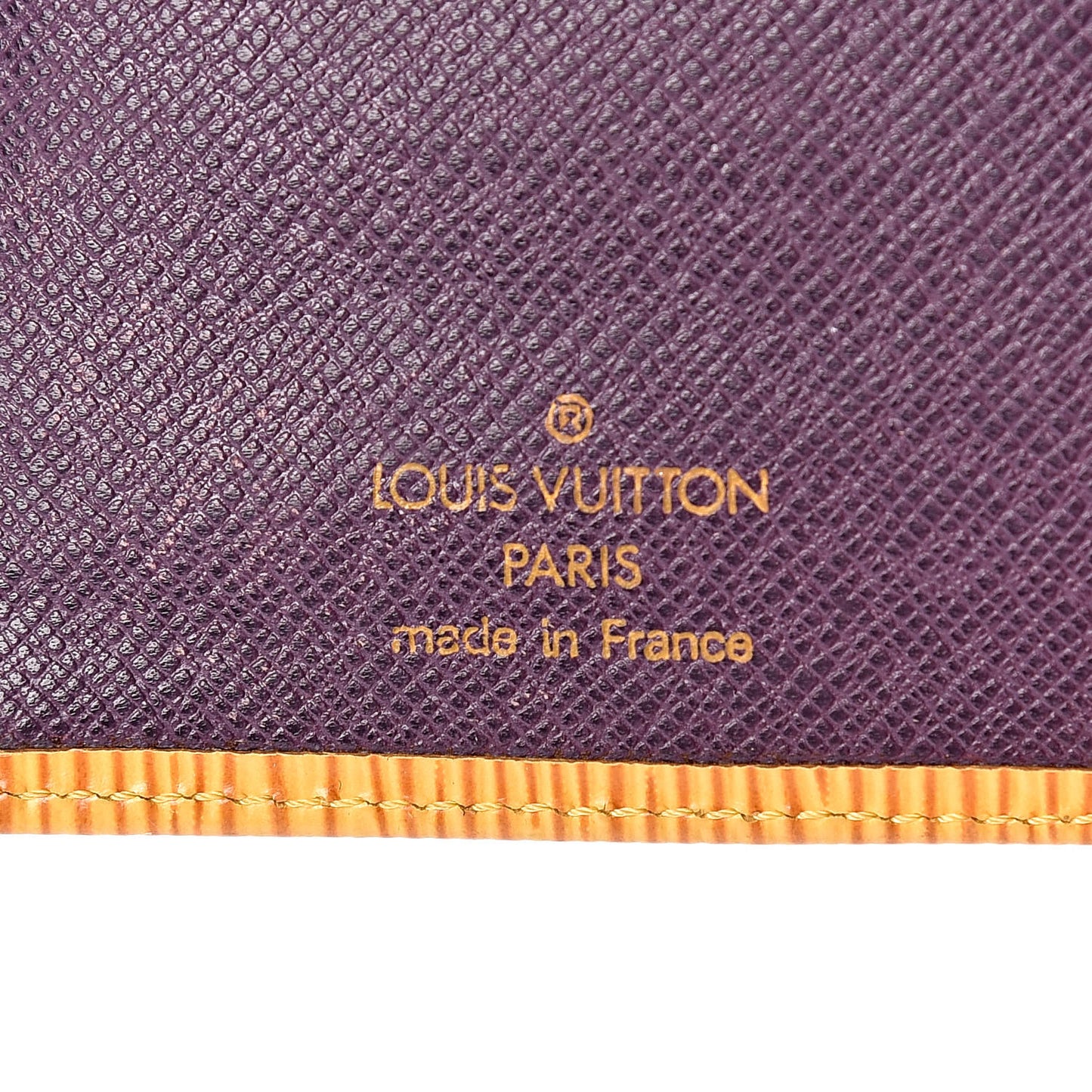Epi Continental French Purse Wallet Tassil