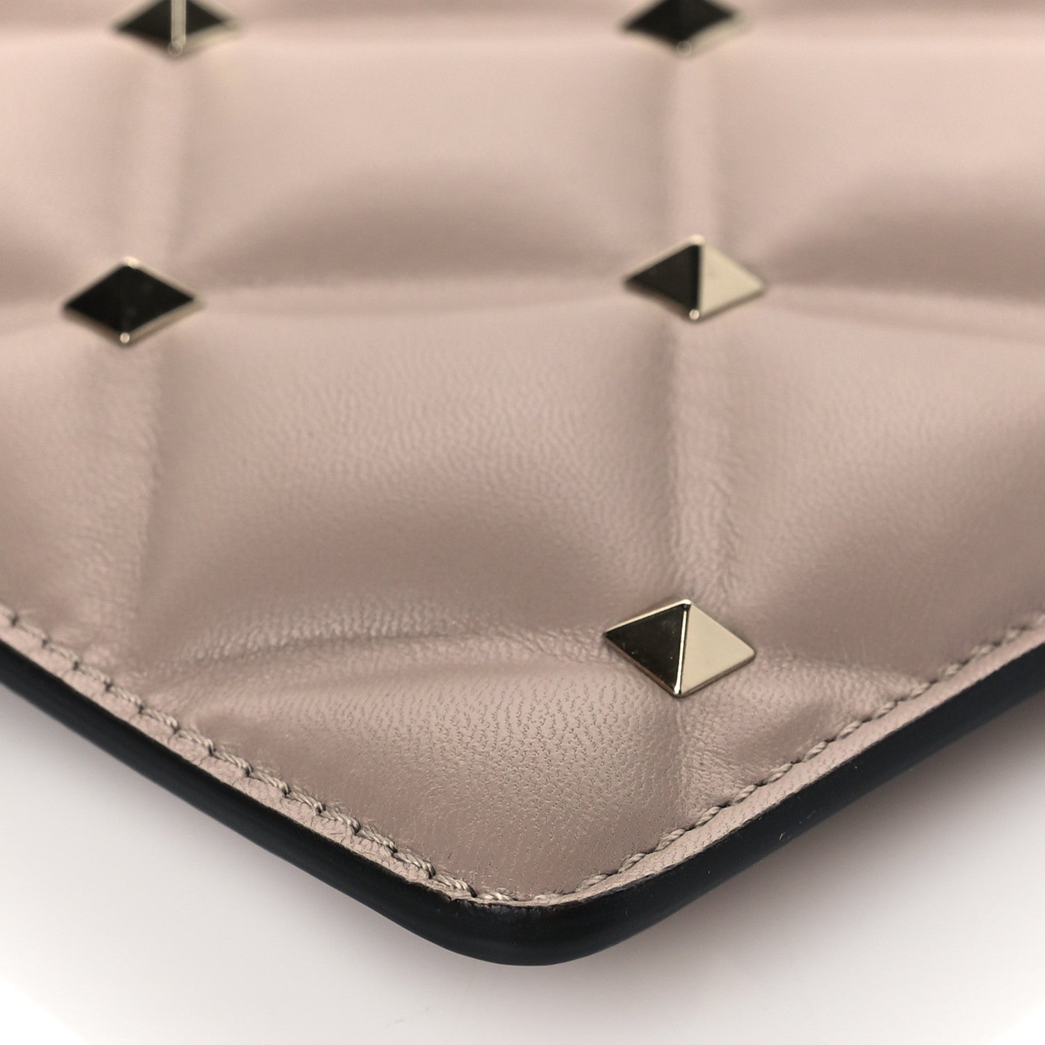 Valentino Garavani Nappa Candystud Zip Pouch Poudre 11 of 12