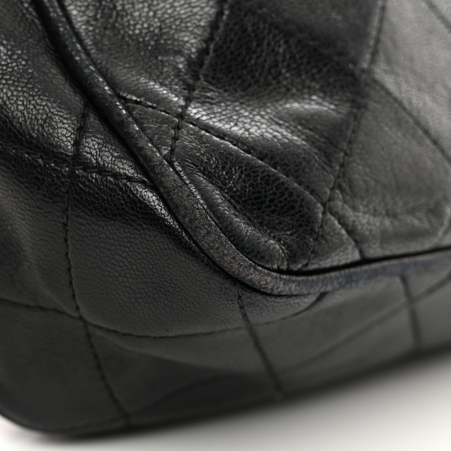 Chanel Lambskin Quilted CC Tassel Flap Black 12 of 12