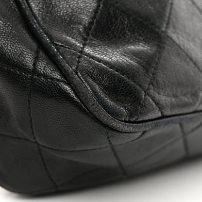 Chanel Lambskin Quilted CC Tassel Flap Black 12 of 12