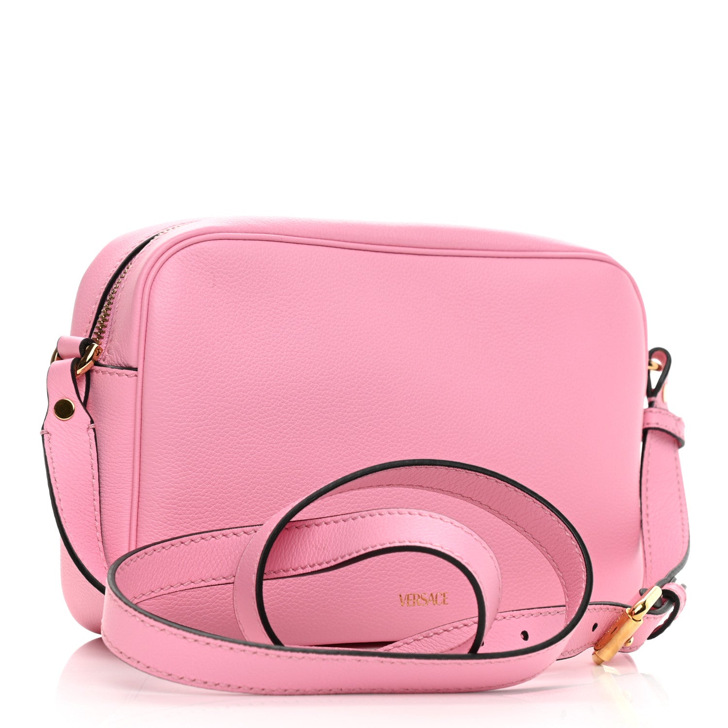 Versace Grained Calfskin Medusa Camera Bag Pink 3 of 9
