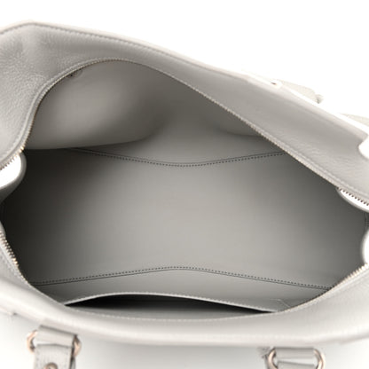 Balenciaga Grained Calfskin Silver Hardware Neo Classic City Light Grey 5 of 16