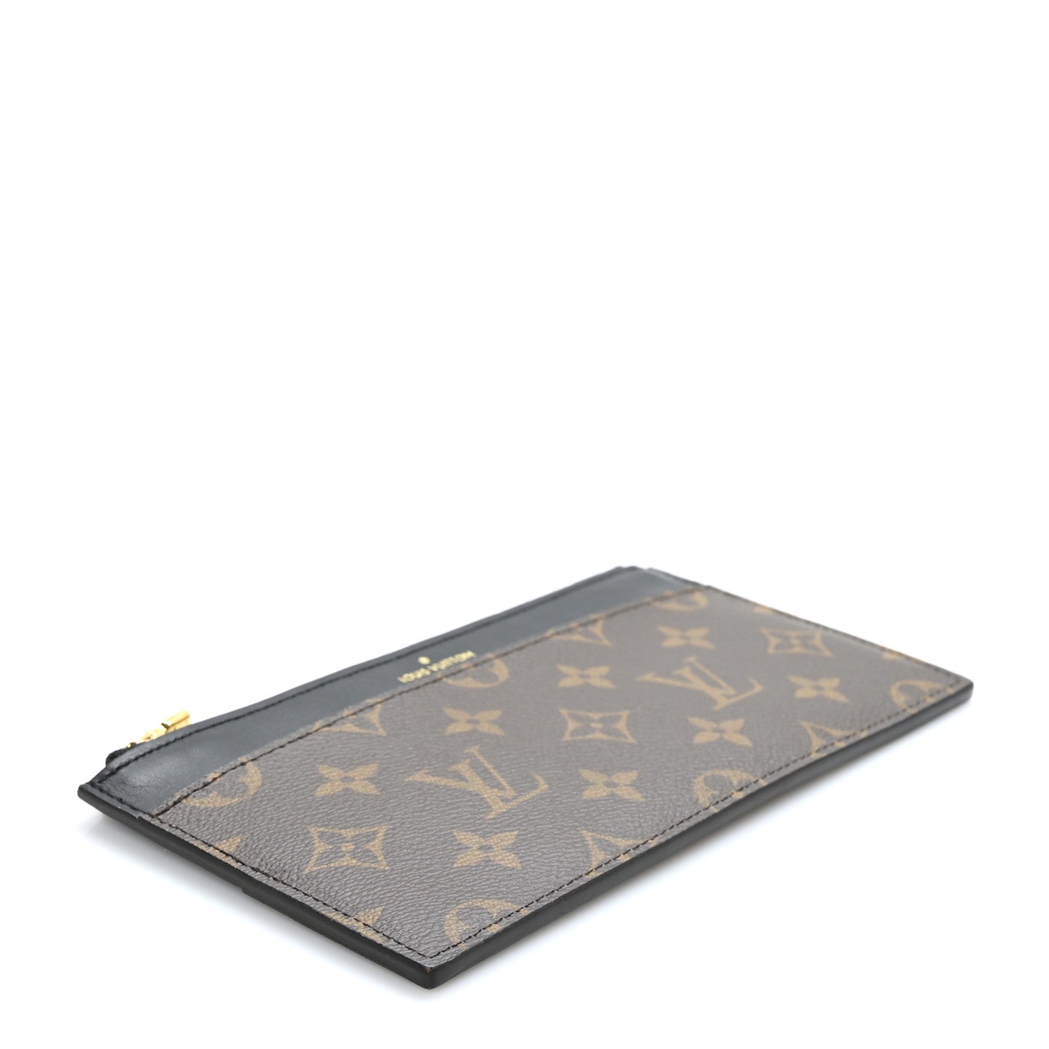 Louis Vuitton Monogram Slim Purse Black 3 of 6