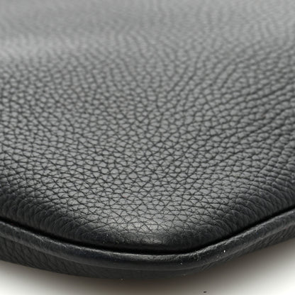 Burberry Grained Calfskin Peyton TB Crossbody Bag Black 7 of 8