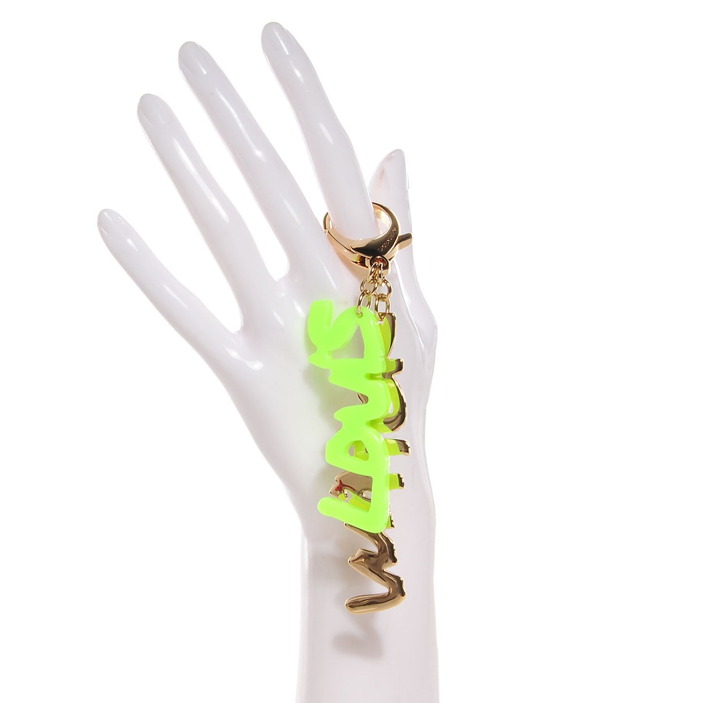 Graffiti Bag Charm Green