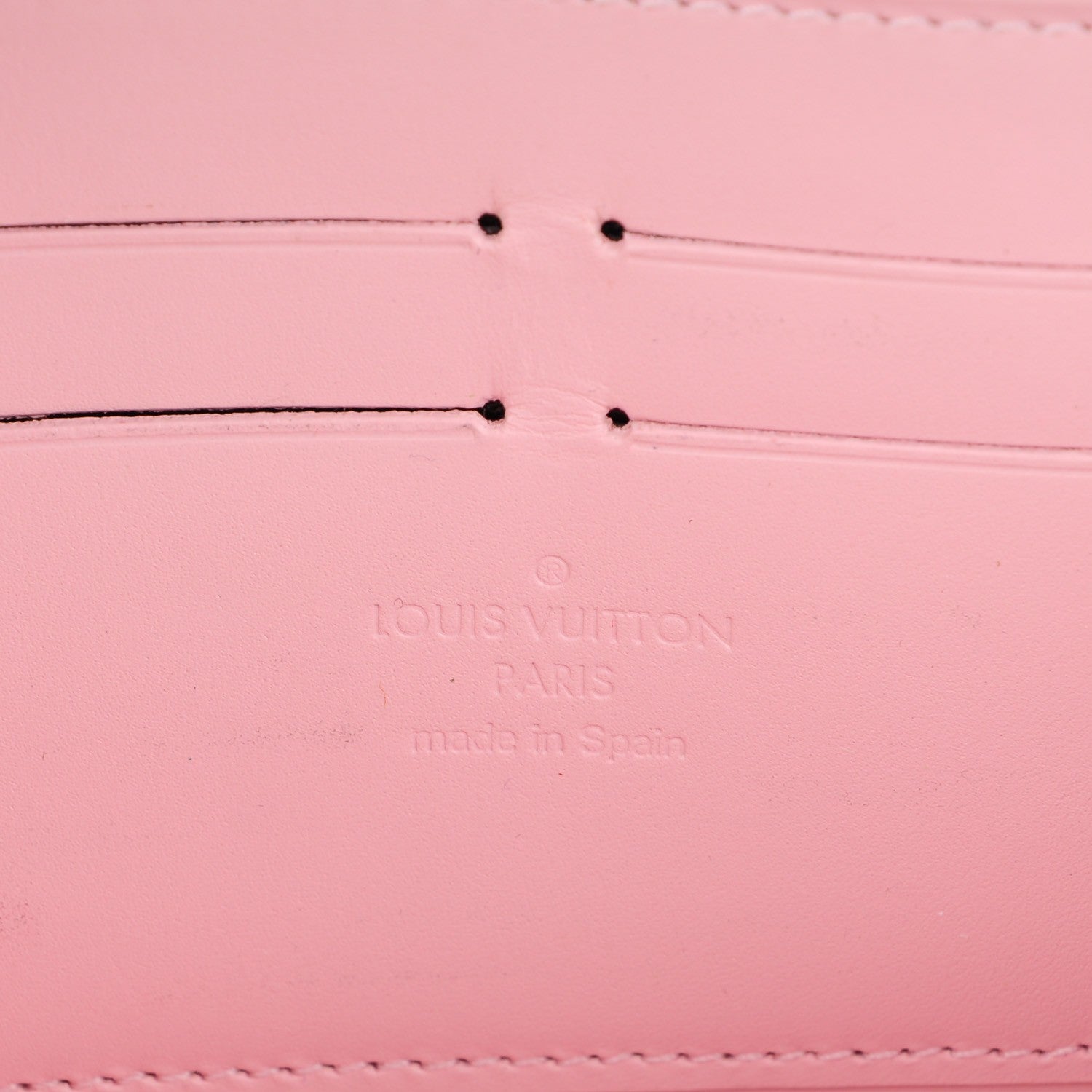 Louis Vuitton Vernis Zippy Wallet Rose Ballerine 6 of 7