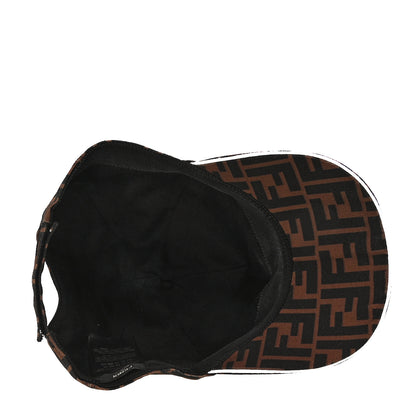 Fendi Canvas FF Reloaded Baseball Hat Tobacco White 6 of 6