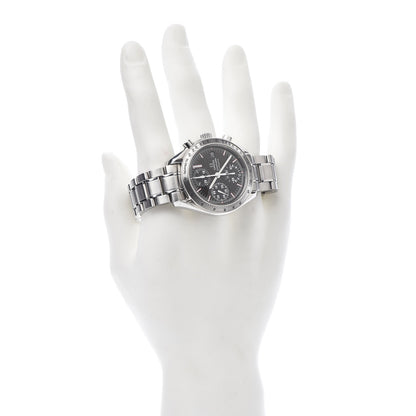 Omega Stainless Steel 39mm Speedmaster Schumacher Chronograph Automatic Watch Black 3519.50 2 of 5