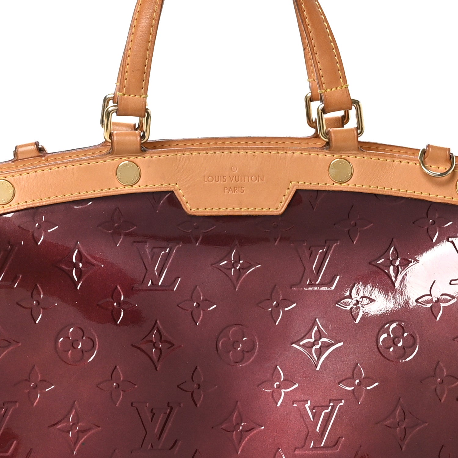 Louis Vuitton Vernis Brea MM Rouge Fauviste 7 of 11