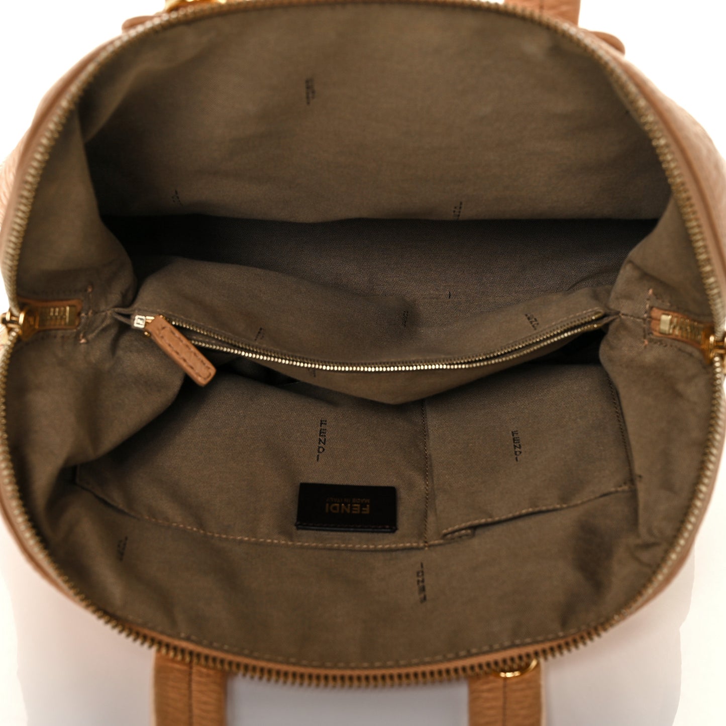 Pebbled Calfskin Small Chameleon Tote Beige