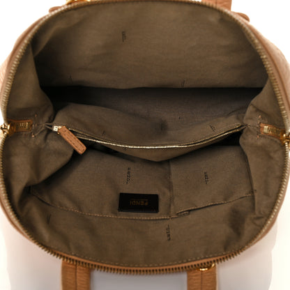 Fendi Pebbled Calfskin Small Chameleon Tote Beige 5 of 16