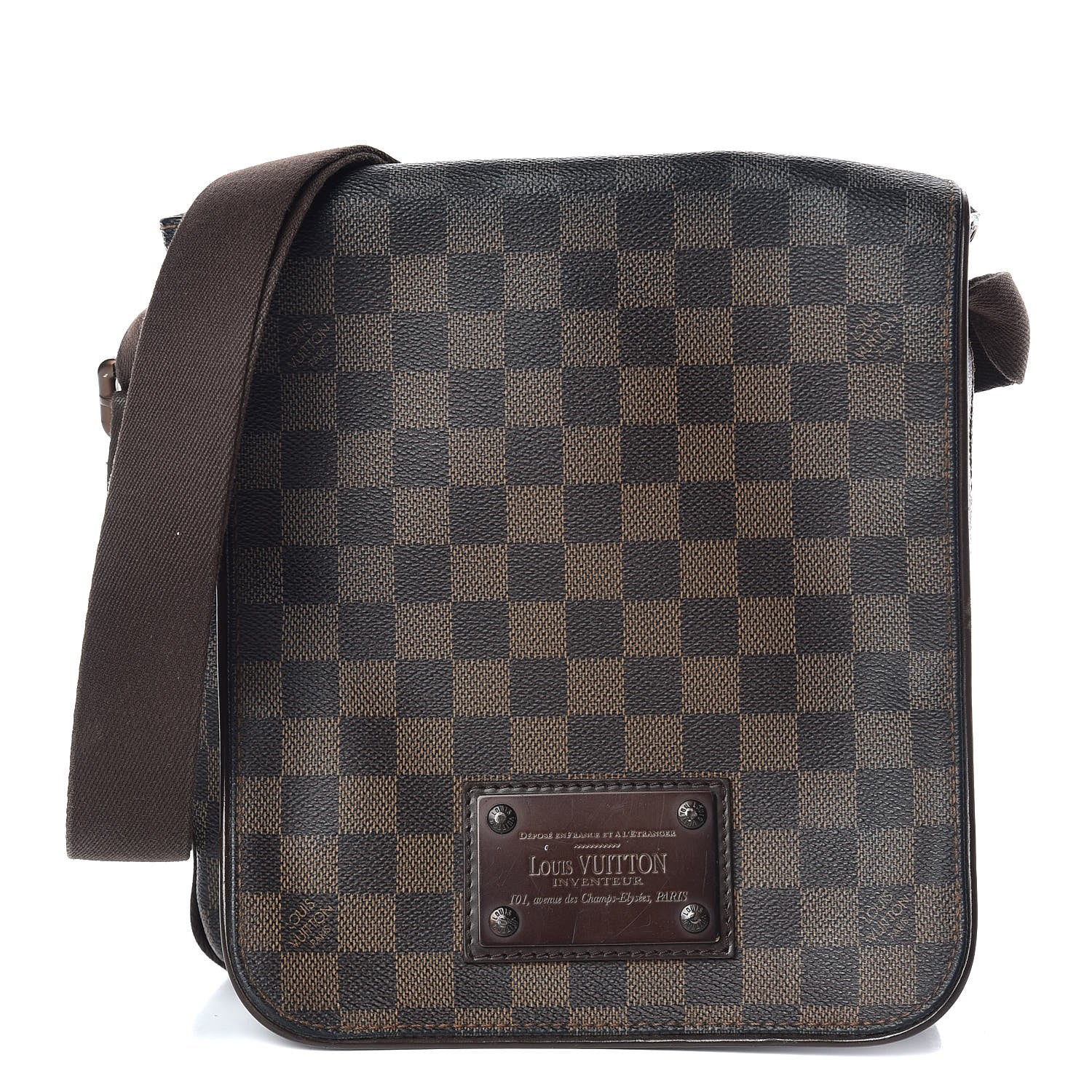 Louis Vuitton Damier Ebene Brooklyn PM 1 of 21