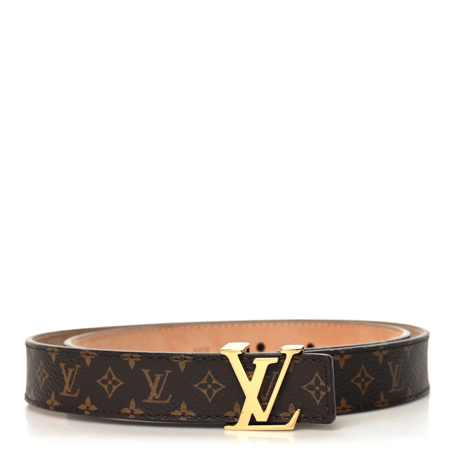 Louis Vuitton Mini Monogram 25mm LV Initiales Belt 80 32 1 of 7