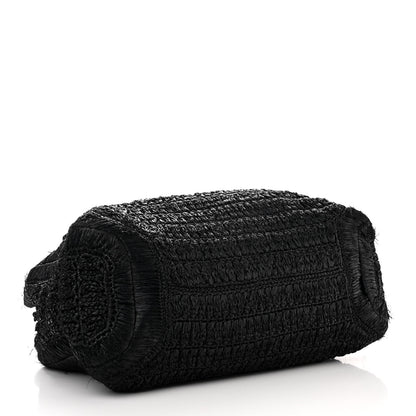 Valentino Garavani Raffia Supervee In It Tote Black 4 of 12