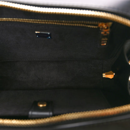 Dolce & Gabbana Calfskin Small DG Logo Camera Crossbody Bag Black 5 of 9