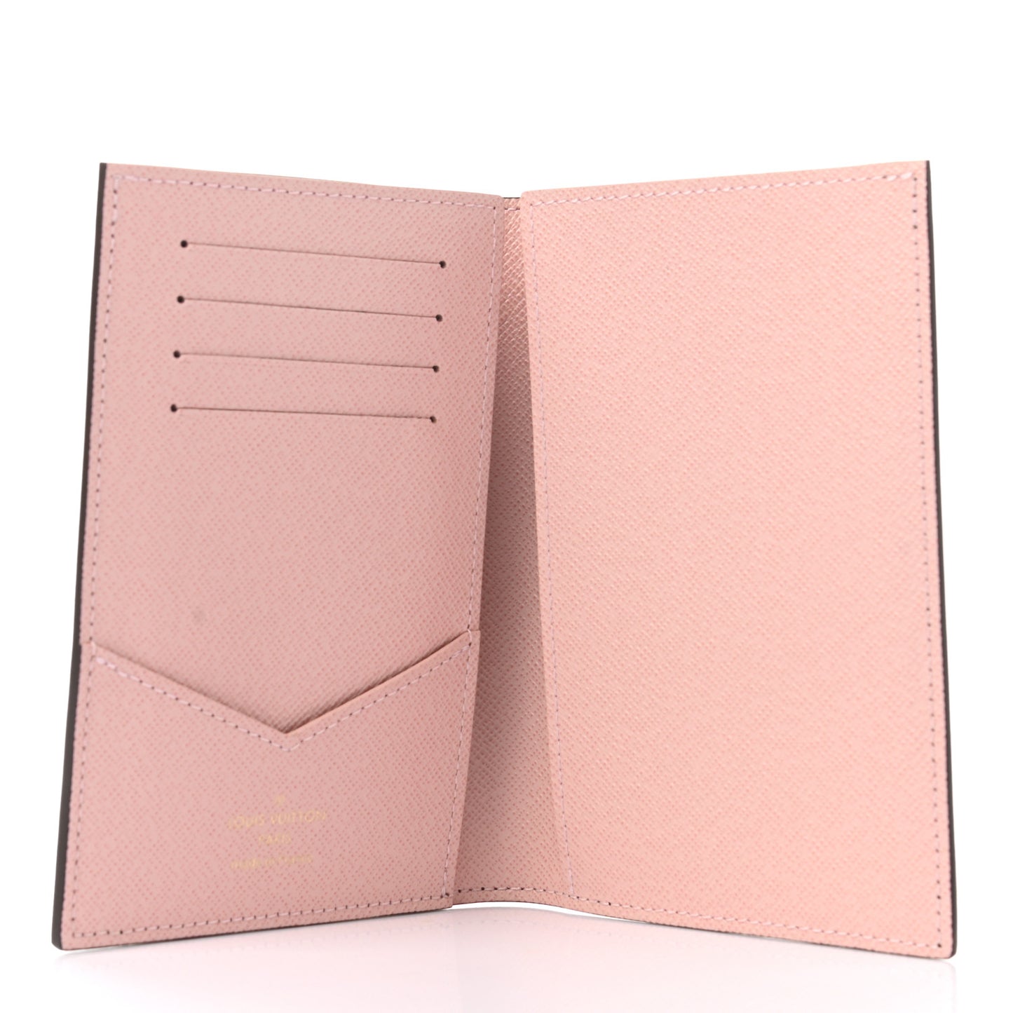 Monogram 2020 Christmas Animation Big Wheel Passport Cover Rose Ballerine